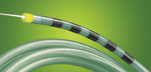 Argon flexible probe showing spark