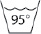 95 wash symbol