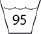 95 degree wash symbol