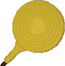 yellow single footswitch / foot pedal for cutting during electrosurgery